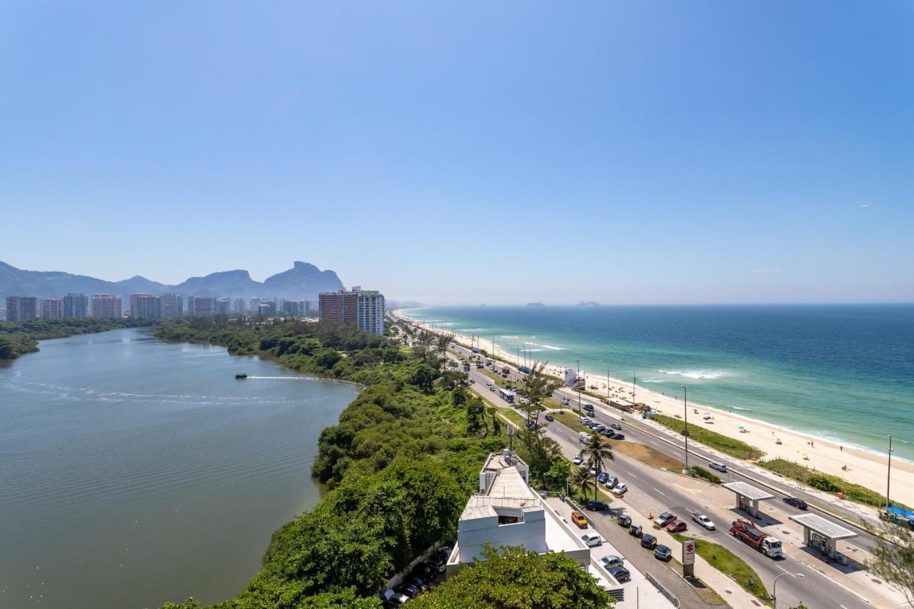 Vista De Cinema Do 19 Andar Da Barra Da Tijuca - Portaria 24h, Estacionamento, Wi-fi 35mbps, Ar Condicionado - Banheiro Recem Reformado Appartamento *